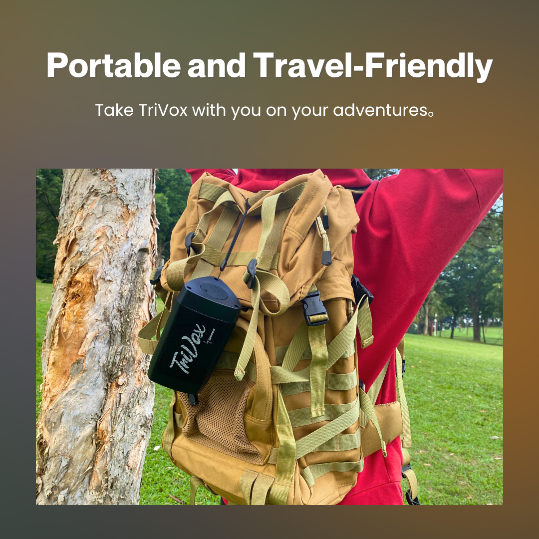 TriVox - Triangle Bluetooth Wireless Portable Speaker