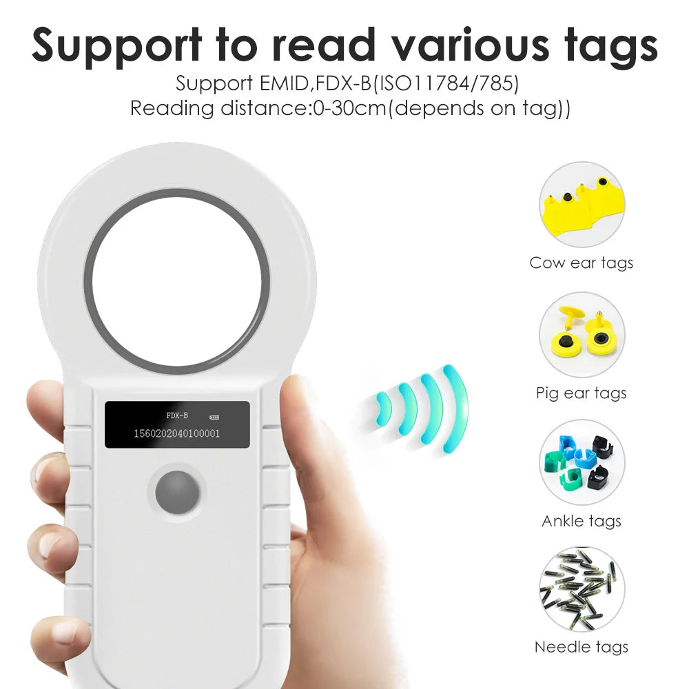 Boland W90D Pet Chip Reader Microchip Scanner Pet